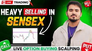 9 & 15 EMA Scalping Sensex Option Buying || 6 Jan || The Trade Room - Mayank Raj