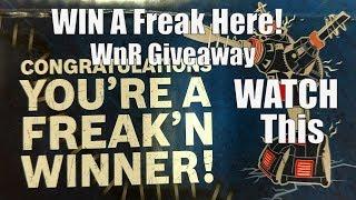 One #FreakNContest GIVEAWAY from Bosch & Wrenches & Rides