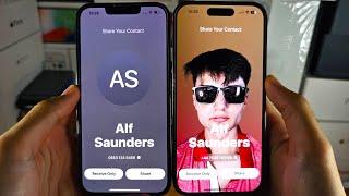 How To Share Contacts from iPhone to iPhone iOS 17