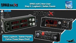 (Sim Video) New User #5 | SPAD.neXt | Logitech Panels?