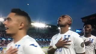 National anthem of Honduras Vs Qatar - Copa oro 2021