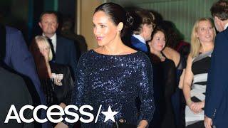 Pregnant Meghan Markle Dazzles In Her Most Glamorous Maternity Look Yet!