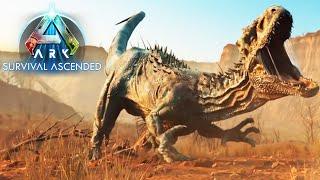 TAMING INDOMINUS REX and INDO RAPTOR in Ark Survival Ascended