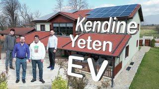 kendine yeten ev // bu ev tüm ihtiyaçlarını güneşten karşılıyor