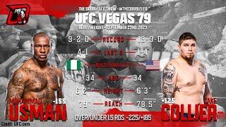 Mohammed Usman vs. Jake Collier UFC Vegas 79 Fight Breakdown