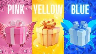 Choose your gift  2 good and 1 bad gift box challenge #giftboxchallenge