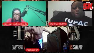 Squadkast TV 3H monster's of battle rap: why is Eazy Trenches card collapsing? #eazytheblockcaptain