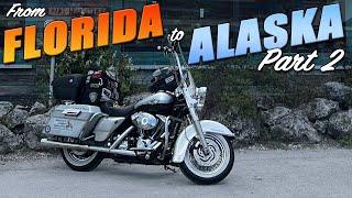 Part 2: Cross-Country Motorcycle Trip: Leaving Florida Keys on US1 & a visit with Blockhead Moto