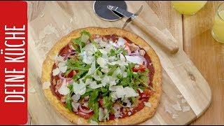 Low Carb Pizza mit Thunfisch – kalorienbewusst und lecker  | REWE Deine Küche