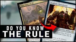 Do YOU Know The Rule? - Ygra, Academy Manufactor, Quasiduplicate - MTG