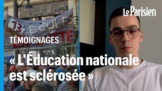 «L’Éducation nationale est sclérosée, on ne peut plus travailler correctement», des enseignants démi