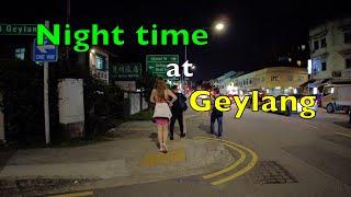 Geylang Road at Night in 4K UHD - Singapore Scene 4K #walkingtour #geylang