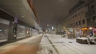 Stockholm streets at night and in winter - G kaancili Z 