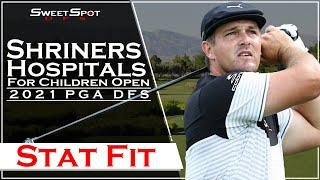 Shriners Hospitals for Children Open | SweetSpotDFS | Stat Fit