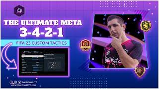 3-4-2-1 Custom Tactics & Player Instructions • FIFA 23 Ultimate Guide | EAFC Tutorials