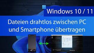 Smartphone-Link - Alle Dateien drahtlos zwischen Smartphone und PC kopieren