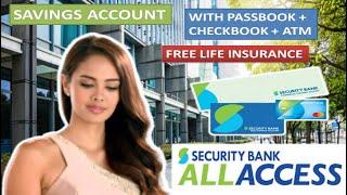 SECURITY BANK ALL ACCESS SAVINGS ACCOUNT #securitybank #securitybankallaccess #allaccesssavings