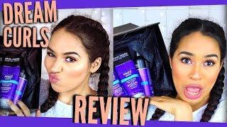 John Frieda Doesn't Get IT!! Dream Curls Frizz Ease Review - Curly Hair Products!!