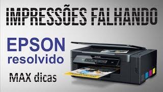 EPSON PRINTER FAILS TO PRINT - Resolved