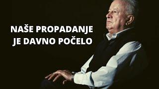 Profesor Zec - Naše propadanje je davno počelo