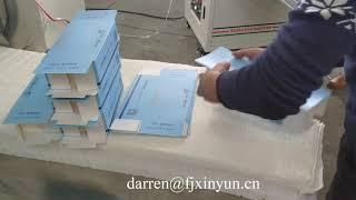 Quanzhou China box facial tissue paper making machine