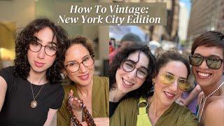 How To Vintage: New York City Edition || #fleamarket #vintage #shoppinghaul #newyorkcity