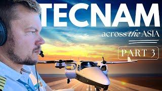 Ferrying Tecnam P2006T AZERBAIJAN - KAZAKHSTAN | Part 3