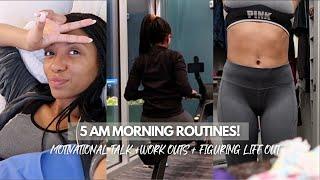 DAY IN MY LIFE: GETTING MY LIFE TOGETHER + 5AM WORKS OUT + MOTIVATIONAL TALKS | Imani Collins