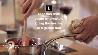 How to make cranberry sauce with TwoMoveYou Guaranteed Real Estate. Happy Thanksgiving!