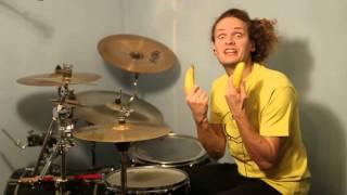 Banane in Bobnar Simon - Bobni Neca Falk Drums - DRUMMING WITH BANANAS