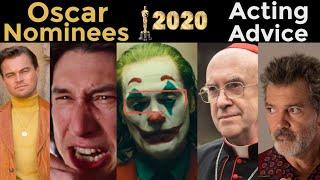 Oscar Nominated Best Actors Give Acting Advice