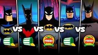 I watched one episode from every batman cartoon...