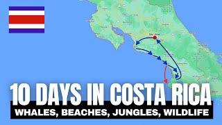 8 Best Places On The Pacific Coast | Costa Rica Road Trip 10 Days Itinerary