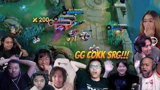 REAKSI CASTERS DAN PARA STREAMERS ..DETIK KEMENANGAN SRG JUARA MSC 2024