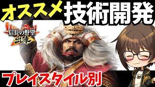 【信長の野望 出陣】オススメ技術開発【ランキング】