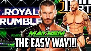 WWE MAYHEM HOW TO WIN THE NEW ROYAL RUMBLE THE QUICK & EASY WAY!!!