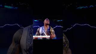 The Rock has come to the Monday night raw in front of Jey uso#shorts