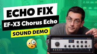 Echo Fix EF-X3 Chorus Echo - Sound Demo