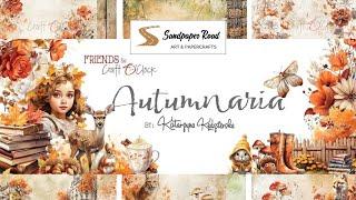 Autumnaria Paper Collection | Craft O'Clock | Sandpaper Road