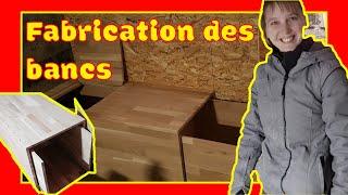 Fabrication des bancs pour notre camion ! Voyage et Nouvelle Vie (27)