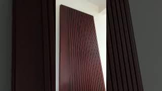 main door wooden pu polish#woodpolish #polish walnut colour