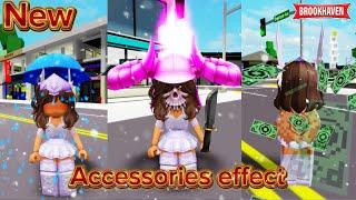 NEW!! 8 ACCESSORIES WITH EFFECT In Brookhaven ID/CODES - Roblox