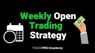 How to Use the Weekly Open Like a Professional Trader