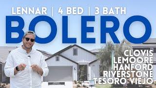 BOLERO by Lennar FULL TOUR 4 Bed/3 Bath [Fresno, Clovis, Riverstone, Tesoro Viejo, Lemoore, Hanford]