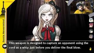 Doki voices Sonia Nevermind on CurtStreamy's Danganronpa 2 stream!