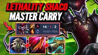 Assassin Shaco carrying Master - S14 Ranked [League of Legends] Full Gameplay - Infernal Shaco