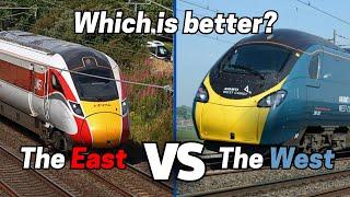 East VS West | A Railway Comparison