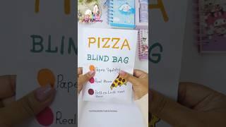 Pizza Blind Bag DIY #shorts #blindbag #adishacraftanddrawing #asmr #youtubeshorts #squishy #relaxing