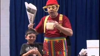 The Milk Trick - Silly Billy Clown  performs magic shows for kids birthday parties in New York