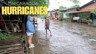 Hurricanes in Nicaragua  Flooding from Sara in Leon